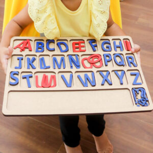 Alfabeto Montessori Bastão Maiúsculo
