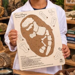 Encaixe Fóssil T-Rex