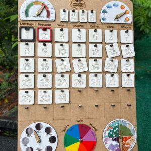 Calendário Montessori