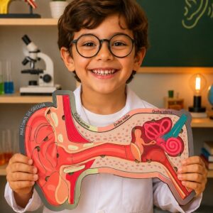 Encaixe Anatomia da Orelha