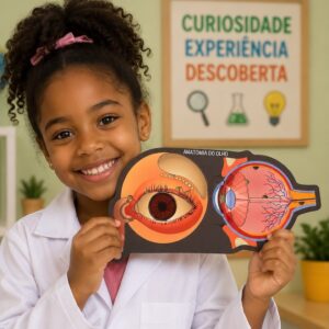 Encaixe Anatomia do Olho Humano