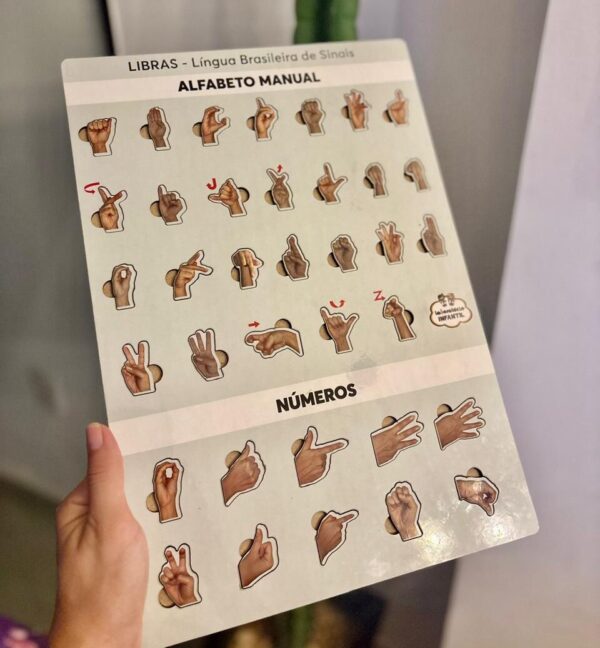 Encaixe Alfabeto Manual