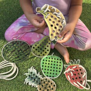 Kit Alinhavo Frutas Real